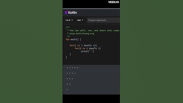 Print Reverse Star Pattern #shorts