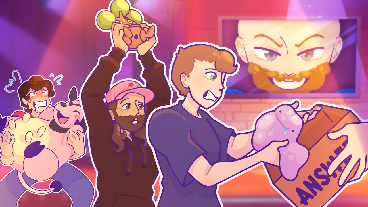 Игровое шоу покемонов, но все ответы импровизированы (с adef и хранителем знаний Тоби)