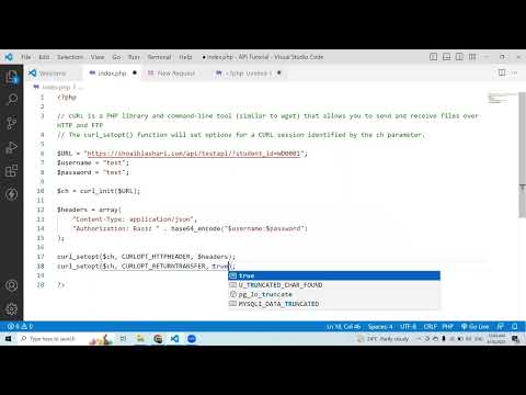 How to call API in PHP using CURL |  How to Develop API in PHP in Urdu / Hindi