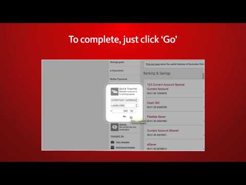 Santander Online Banking – how Quick Transfers work