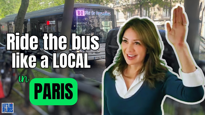 How to Take the Paris Bus — the ULTIMATE Quick Guide
