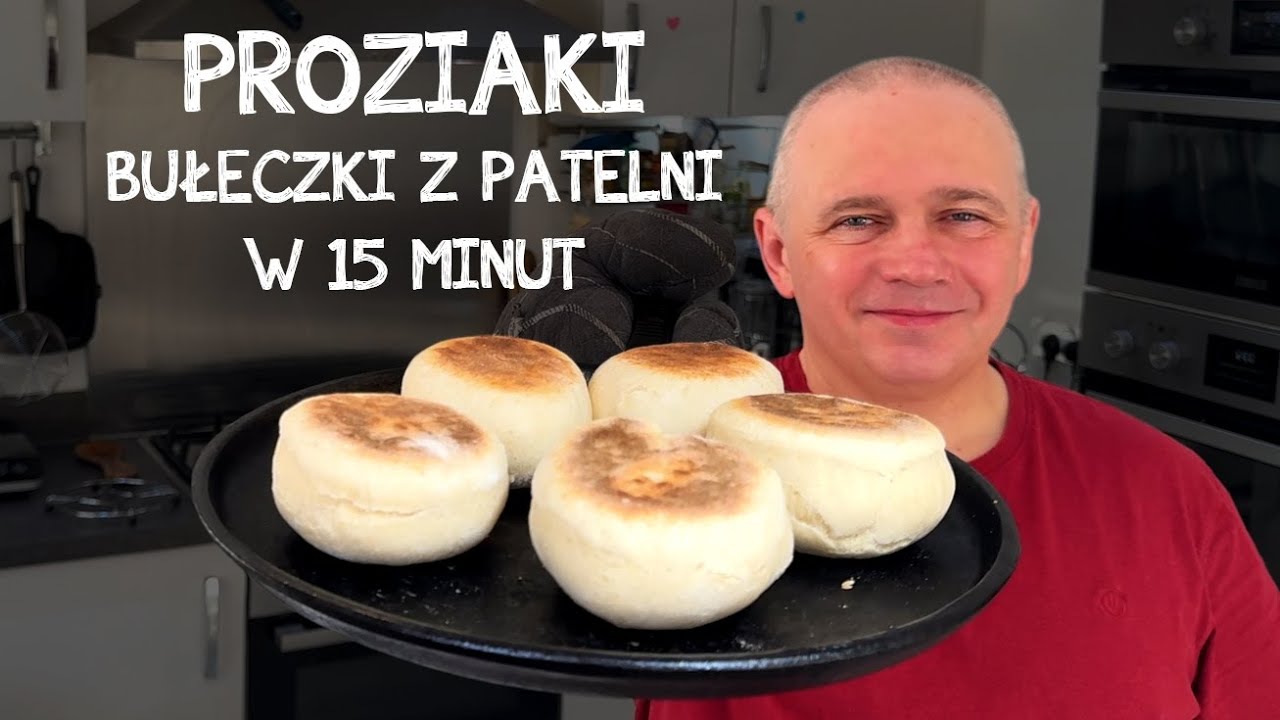 Podkarpackie Proziaki. Przepyszne bułeczki na patelni w 15 minut!
