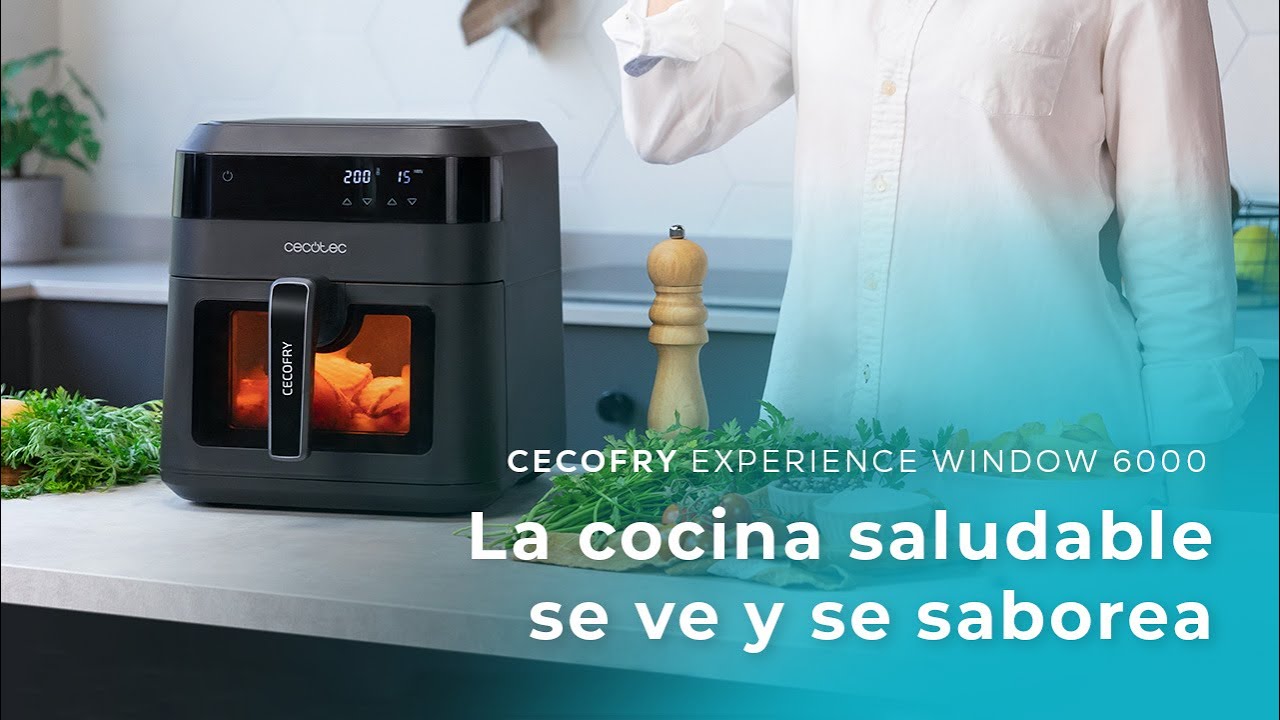 Freidora dietética Cecofry Experience Window 6000