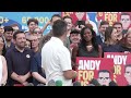 LIVE | Andy Burnham holds rally after HUGE win in Makerfield