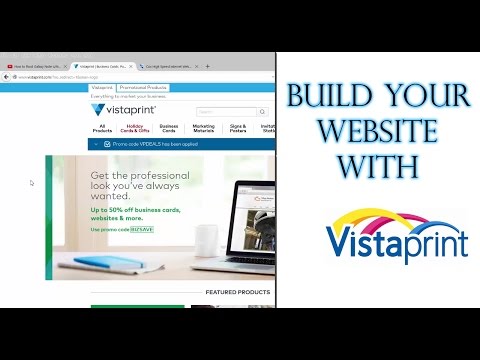 vistaprint website builder tutorial