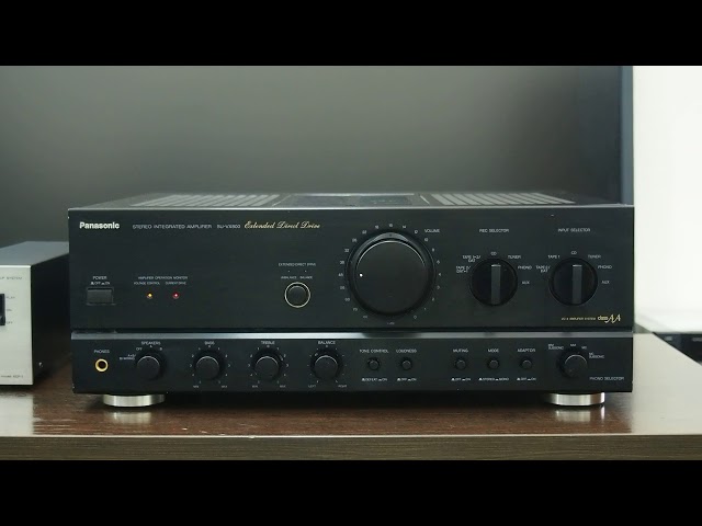 Panasonic SU-VX800 ￥74,800(1991年発売) - YouTube
