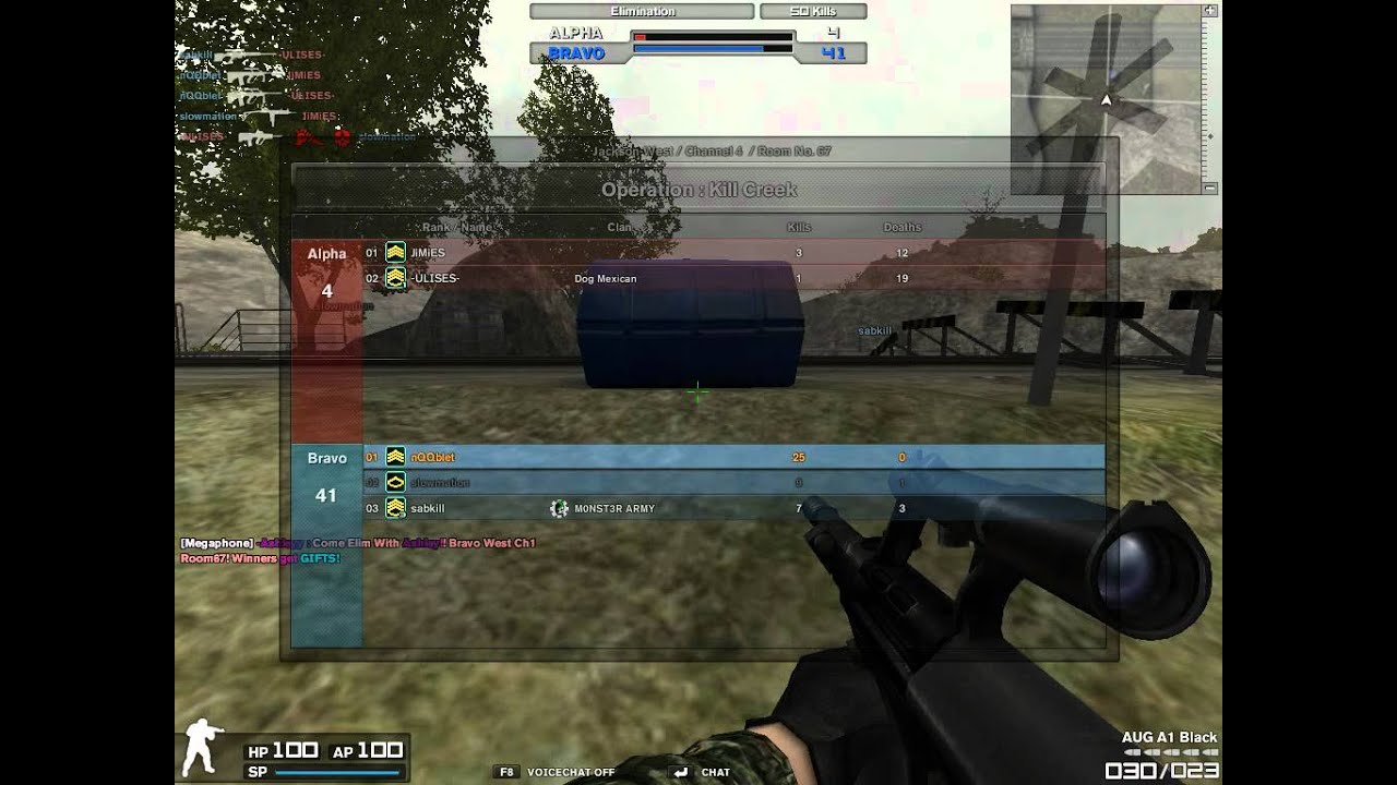 Combat Arms: 25 and 0