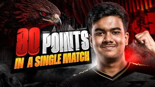 80 POINTS IN A SINGLE MATCH || TEC RAHAT || TITAN ESPORTS CLUB screenshot 2