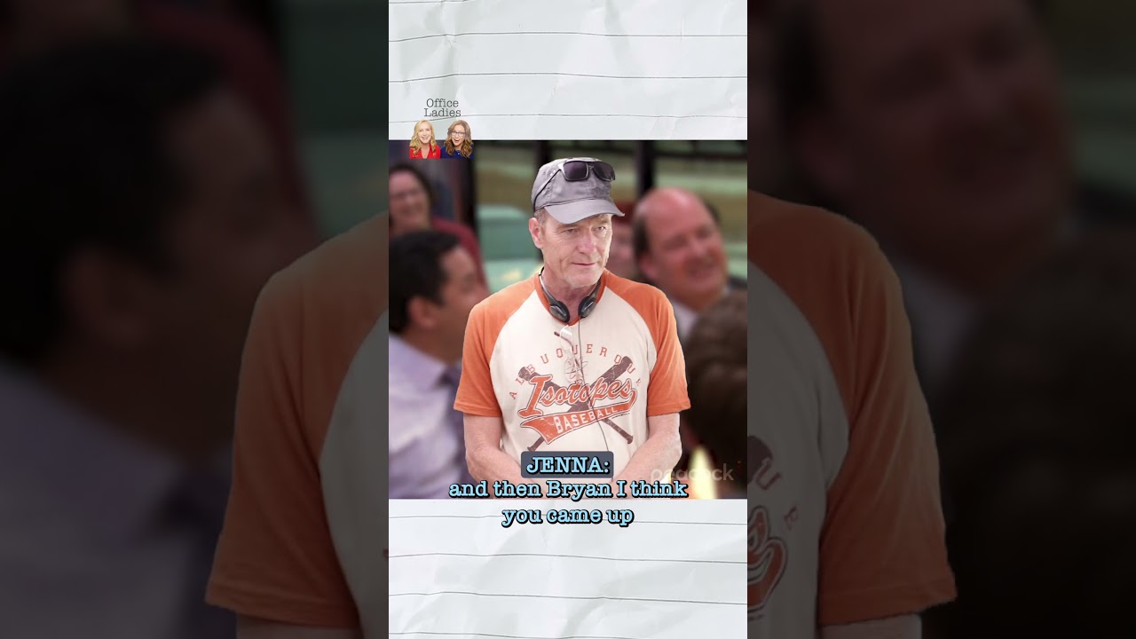 “Work Bus” had us working up a sweat 🚌 From today’s Interview with Bryan Cranston!