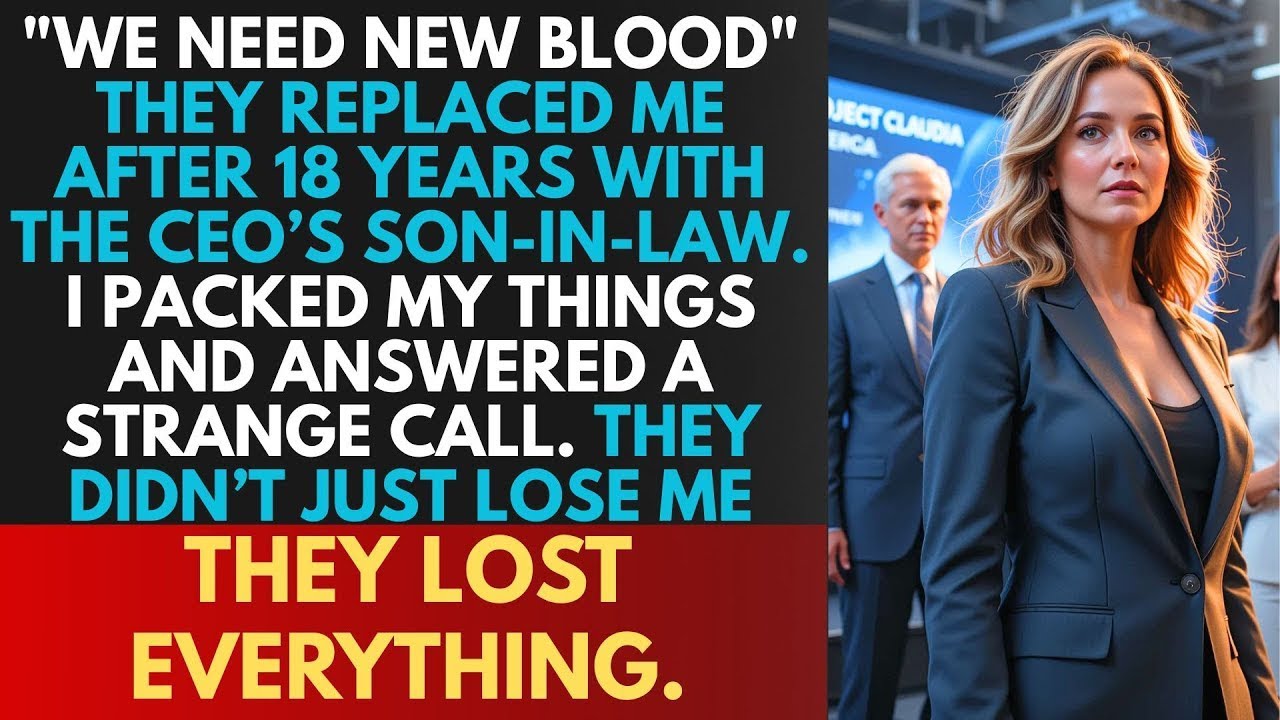 The Board Replaced Me With The CEO's Son In Law After 18 Years — My Phone Rang — It Was Their Rival