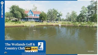 EA Sports PGA Tour - The Wetlands GCC Full Course Flyover 4k HDR