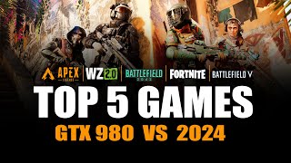 GTX GTX 980 ( i7 6700K + 16GB RAM ) 10 years Later in 2024 - YouTube