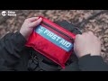 Rhino Rescue Small First Aid Kit - Ultralight Waterproof Medical Kit for