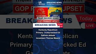 GOP Primary Upset: Trump-Backed Candidate Defeats Massie #Shorts