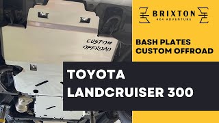 Landcruiser 300 Series Fitted With Custom Offroad Bash Plates