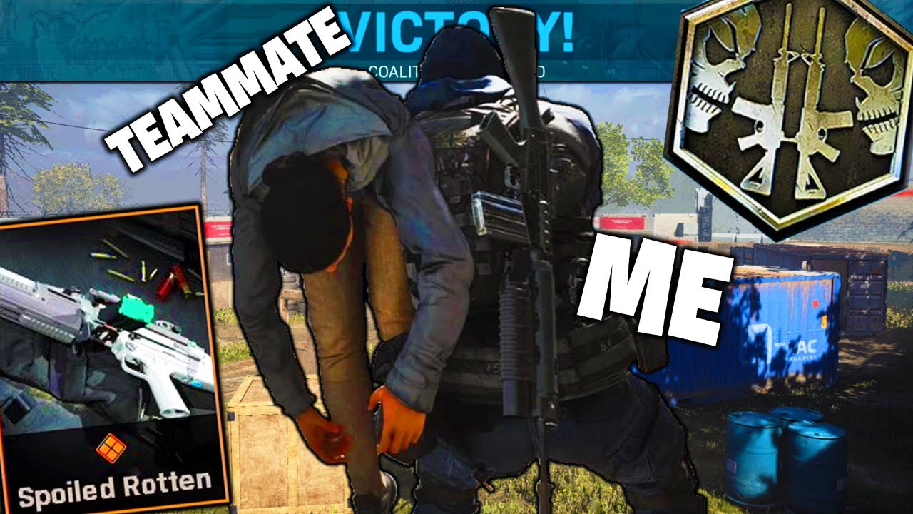 MODERN WARFARE SEASON 5 GUNFIGHT 2V2 CHAMPIONS (Spoiled Rotten & all rewards)