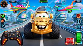 🚨Monster Truck Mega Ramp Extreme Racing Mega Ramp Extreme stunts 💥 Insane Crash Stunts (part 45) screenshot 5