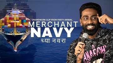 MERCHANT NAVY CHA NAVRA | Pranit More | Marathi Stand-Up Comedy | Crowd Work Special