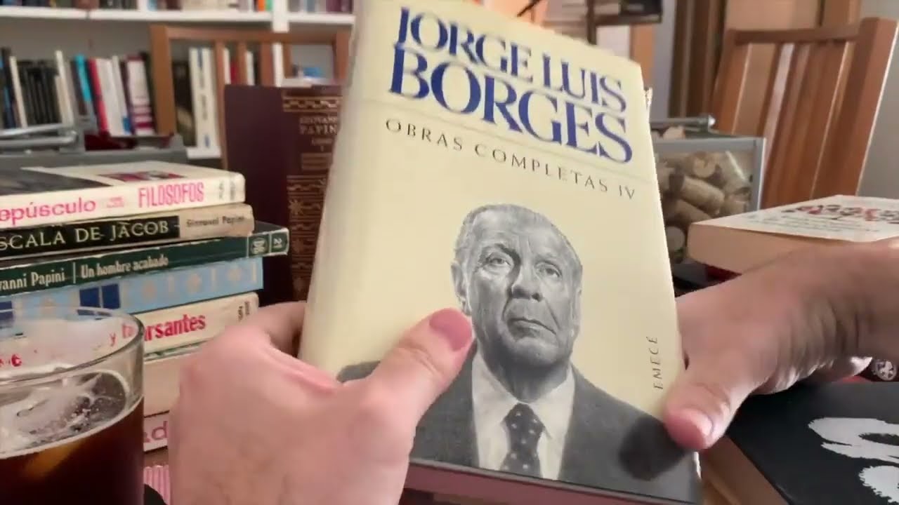 Borges - Papini por Esteban Pinotti