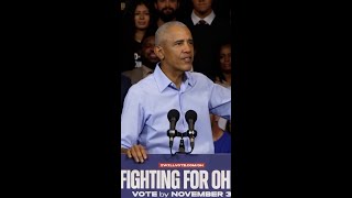 Obama campaigns for Acton as early voting begins