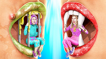 Ma Cà Rồng Giàu VS Ma Cà Rồng Nghèo Trong Tù