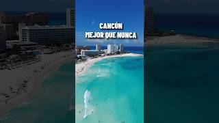 CANCUN HOY SIN SARGAZO (la mejor playa de cancun) #mexico #cancun #sargazo