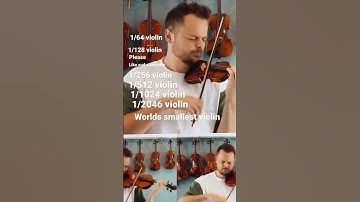Played world’s smallest violin but my instrument was shicking