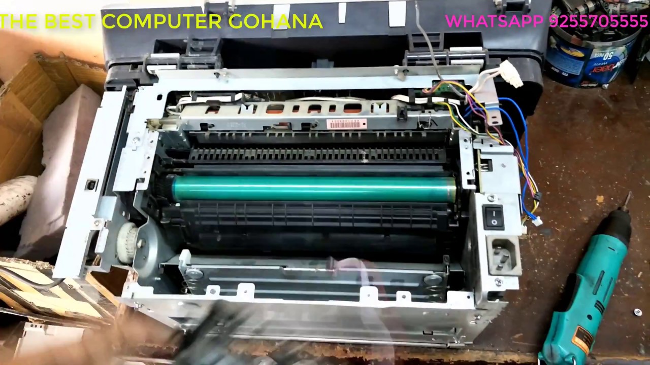 HP LASERJET M1005 IS GIVING DISTORTED SOUND - YouTube
