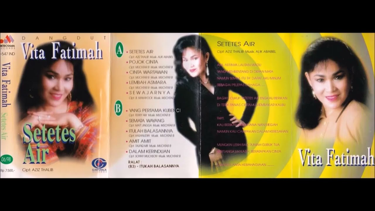8  Full Album Vita Fatimah Setetes Air Album Original