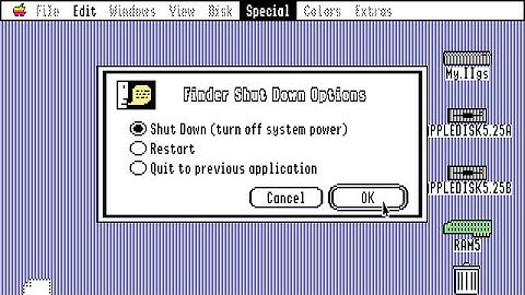 Classic Mac OS ( System software 6.0 )  April 1988