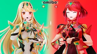 Pyra & Mythra Amiibos🔥✨ Let's Go!!