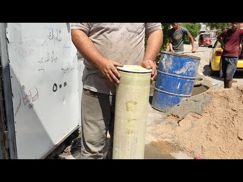 معلومات مهمة عن تبديل الممبرين لمحطة تصفية الماء