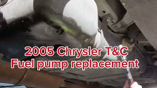 Match Highlights Replace Fuel Pump 2005 Chrysler Town & Country自己换油泵