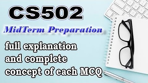 CS502 Midterm  preparations | CS502 midterm Grand Quiz by Smart Work Zone