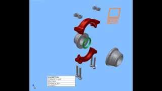G6 52 SCH 160 Clamp Connector