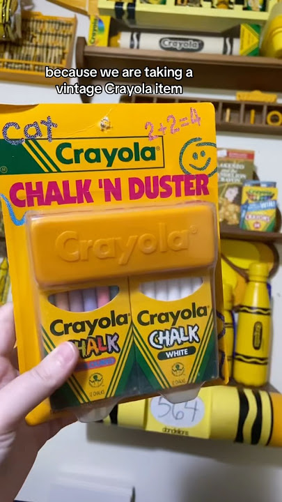 Finally found a dandelion eraser! #dandelioncrayon