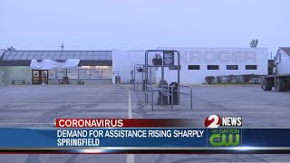 Demand for food bank assistance rising sharply
