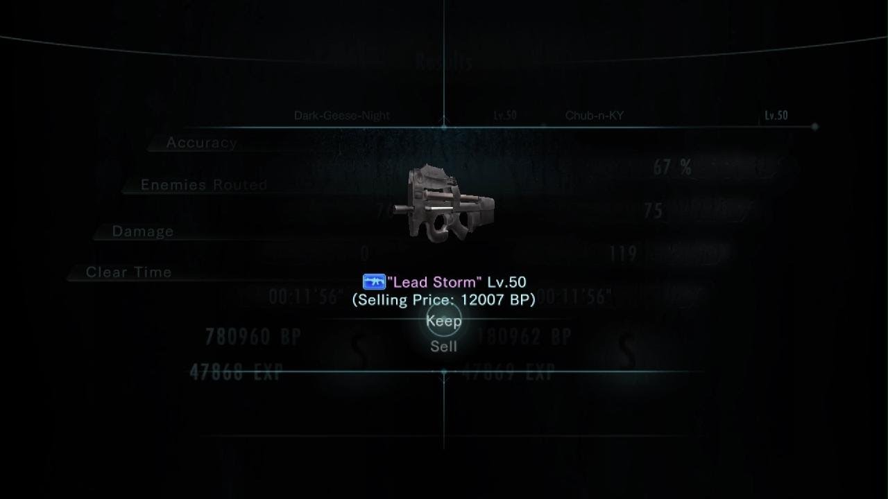 RESIDENT EVIL REVELATIONS GSC Lead Storm Purple Max Slot #20 & Slaughter Purple -1 Slot