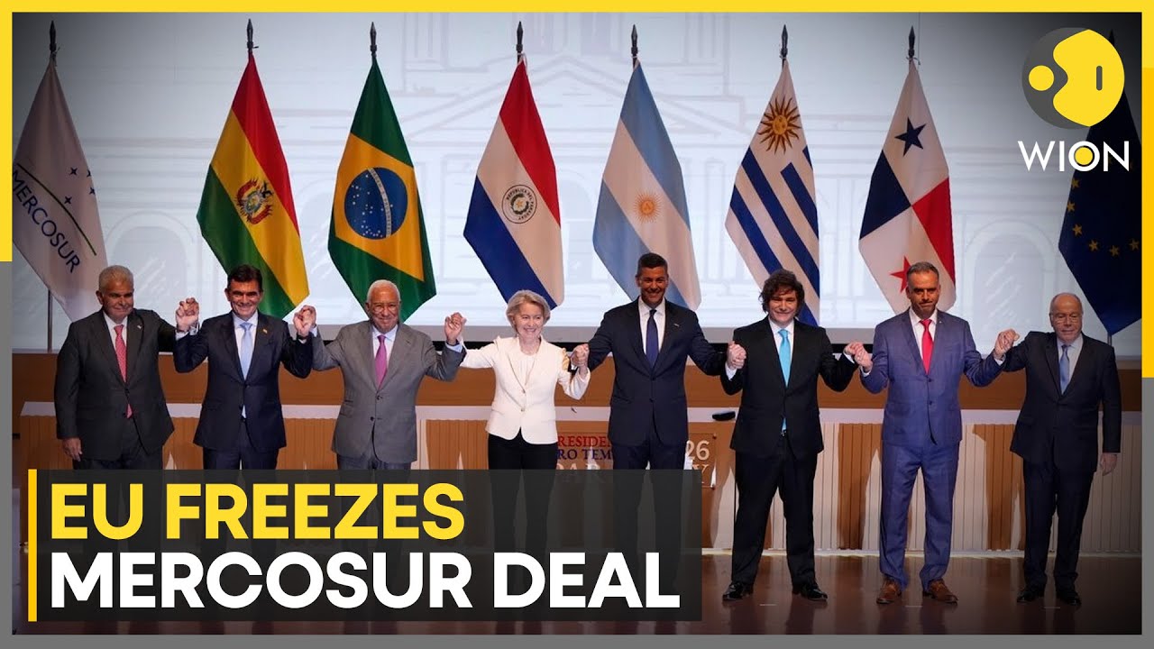 EU Freezes Mercosur Trade Deal, Sends Pact to Top Court | WION