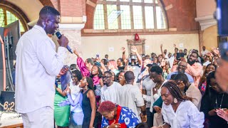 Bidemi Olaoba at The Liberty Church Global 8th Year Anniversary