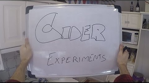 Brew Day - Experimenting with Cider