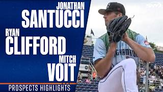 Jonathan Santucci, Ryan Clifford, Mitch Voit | Mets Prospects Highlights