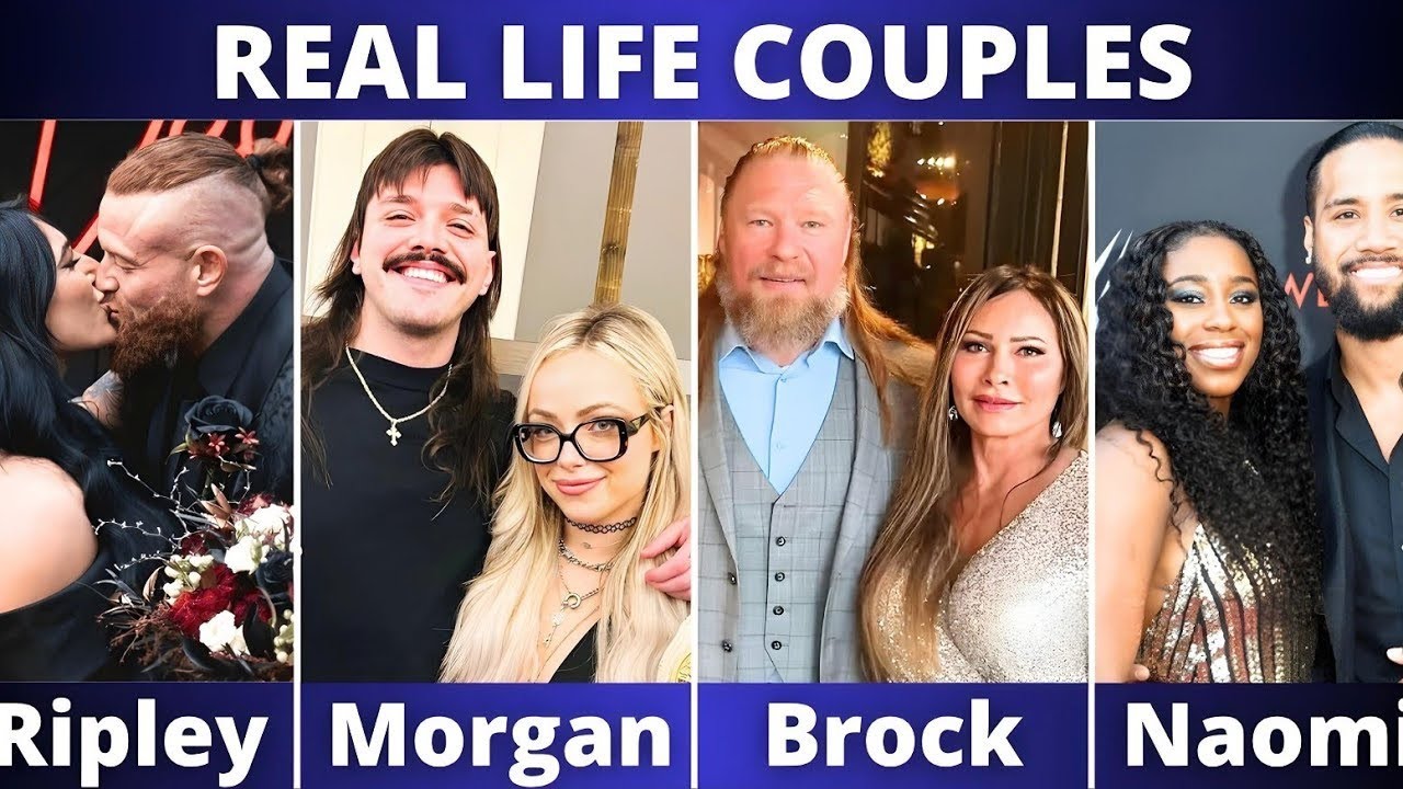 WWE Couples Who Married in Real Life | WWE Couples in 2025