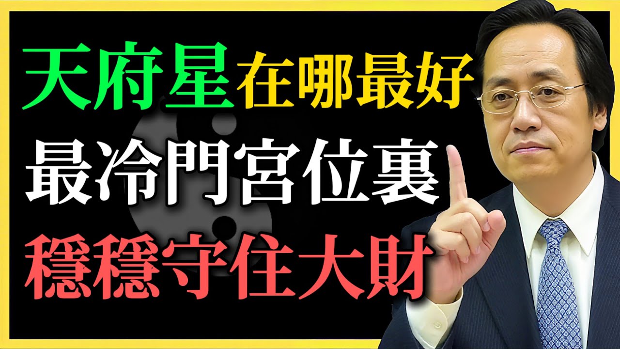 倪海廈《天紀》絕學：天府星在哪最好？最冷門宮位裏，穩穩守住大財！這裏才是天府星真正的隱形金礦！#紫微鬥數#天紀#倪海廈#易經#天府星#財富智慧#命理#國學智慧#風水布局#坤卦#傳統文化#人生哲學#改命