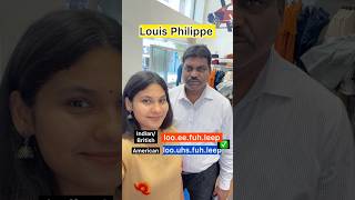 Louis Philippe Pronunciation #softskills #pronunciation #brisktalksbysherlydavid #communication