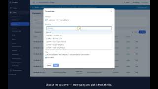 Customers and contacts | Linekto how-to