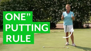 Master Distance Control: The 1-Inch Putting Rule! ⛳🎯