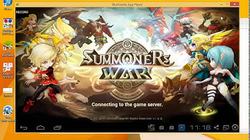 auto click summoner trên bluestacks.