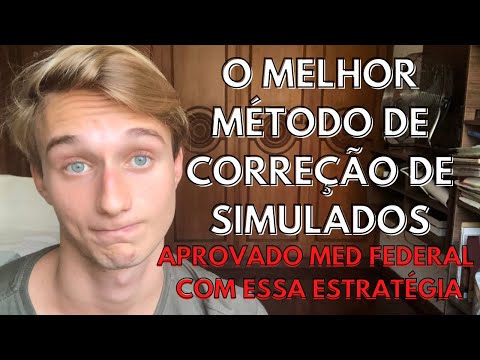 O MELHOR MÉTODO para CORRIGIR SIMULADOS