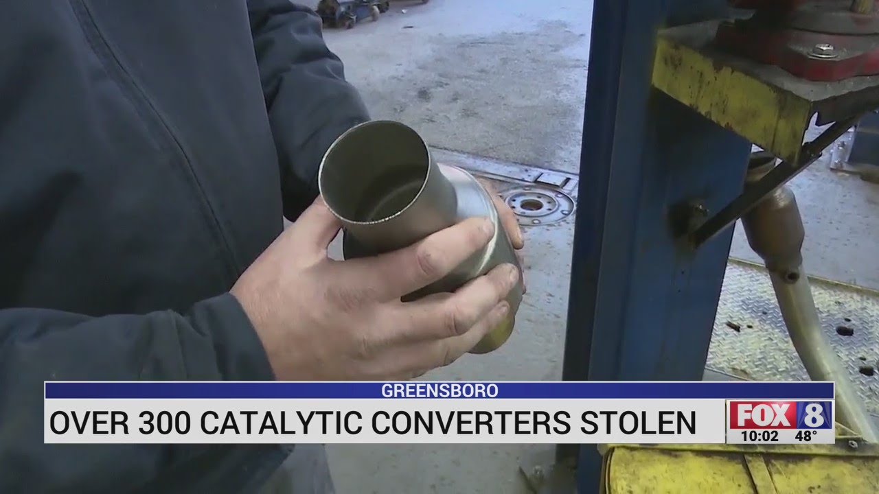 More than 300 catalytic converters stolen in Greensboro since October YouTube